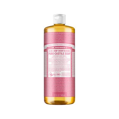 Dr. Bronner's Pure-Castile Soap Liquid (Hemp 18-in-1) Cherry Blossom 946ml